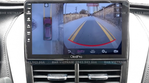 Màn hình DVD Android liền camera 360 xe Toyota Vios 2019 - nay | Oled Pro X5S 